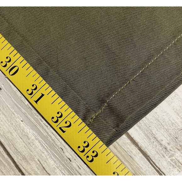 NWT‎ Men's South Crew Casual Olive Green Pants Size Medium 32X33 - Picture 7 of 8